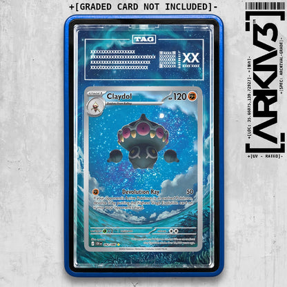 ARKIV3 TAG graded front - Blue