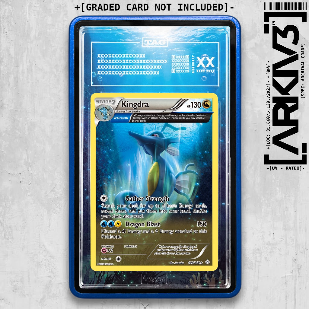 ARKIV3 TAG graded front - Blue