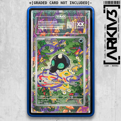 ARKIV3 TAG graded front - Blue