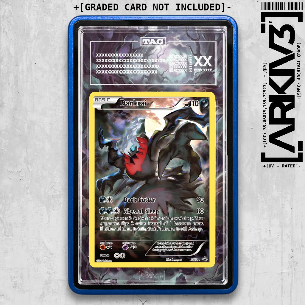 ARKIV3 TAG graded front - Blue