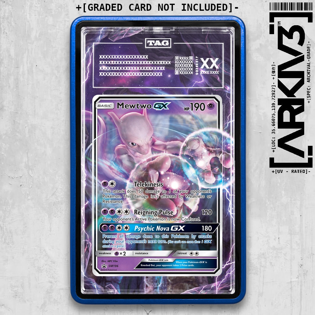 ARKIV3 TAG graded front - Blue