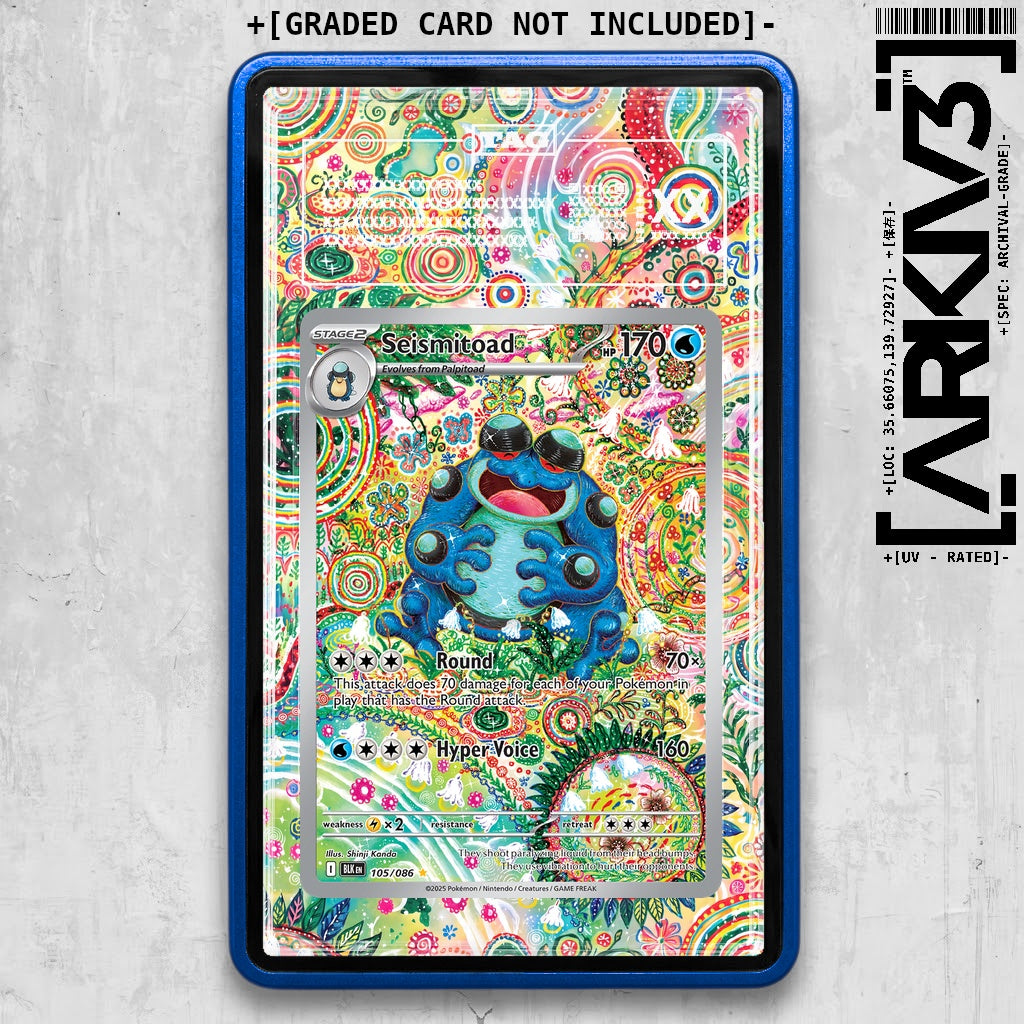 ARKIV3 TAG graded front - Blue