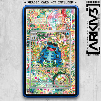 ARKIV3 TAG graded front - Blue
