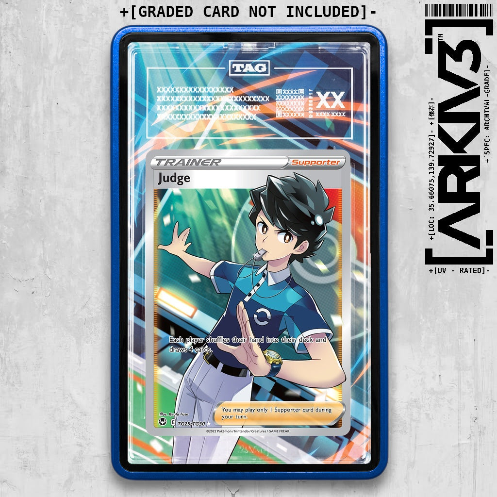 ARKIV3 TAG graded front - Blue