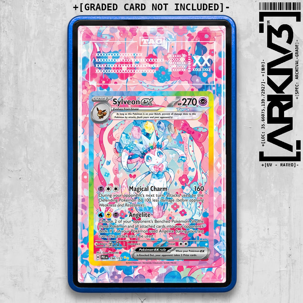 ARKIV3 TAG graded front - Blue