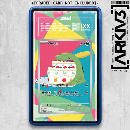 ARKIV3 TAG graded front - Blue