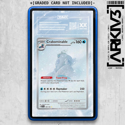 ARKIV3 TAG graded front - Blue