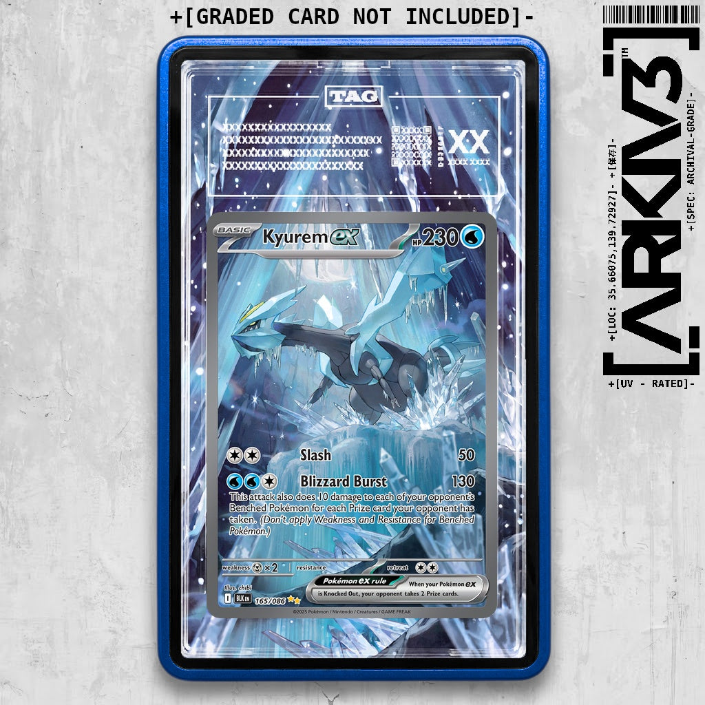 ARKIV3 TAG graded front - Blue