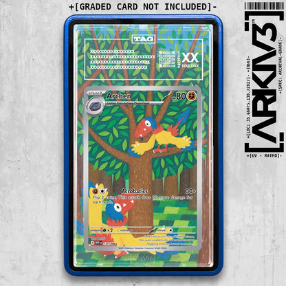 ARKIV3 TAG graded front - Blue