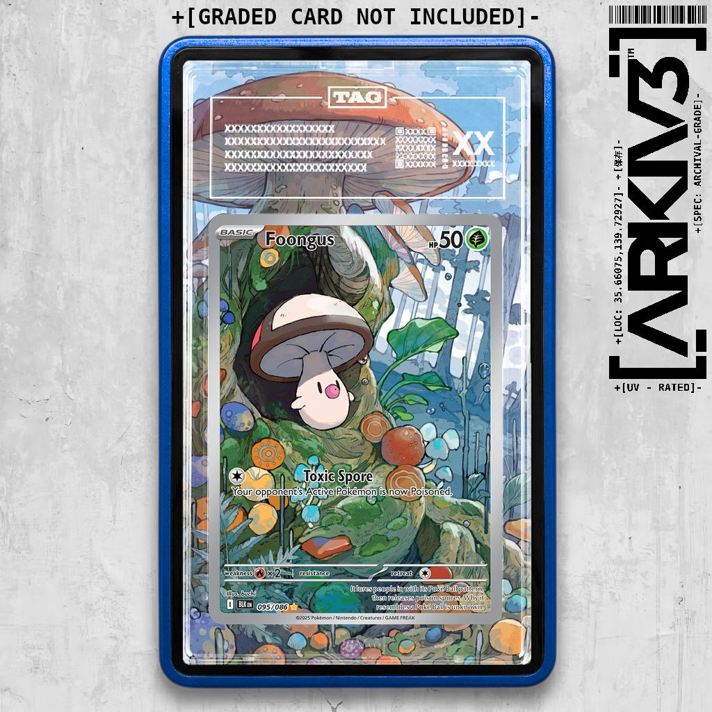 ARKIV3 TAG graded front - Blue