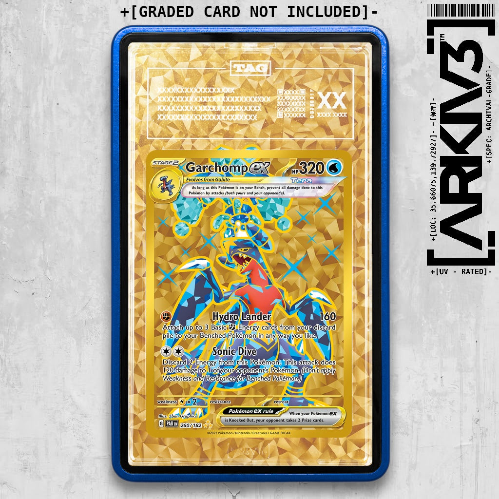 ARKIV3 TAG graded front - Blue