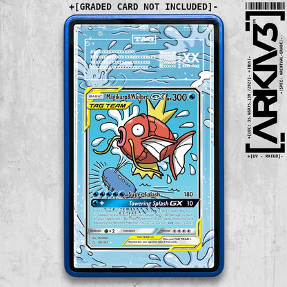 ARKIV3 TAG graded front - Blue