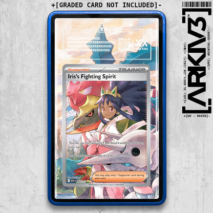 ARKIV3 TAG graded front - Blue