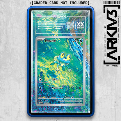 ARKIV3 TAG graded front - Blue