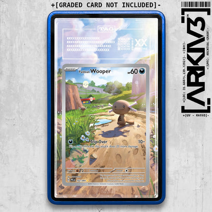 ARKIV3 TAG graded front - Blue