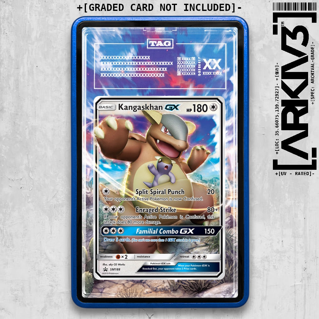 ARKIV3 TAG graded front - Blue