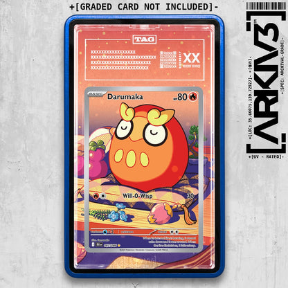 ARKIV3 TAG graded front - Blue