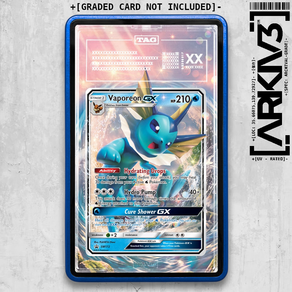 ARKIV3 TAG graded front - Blue