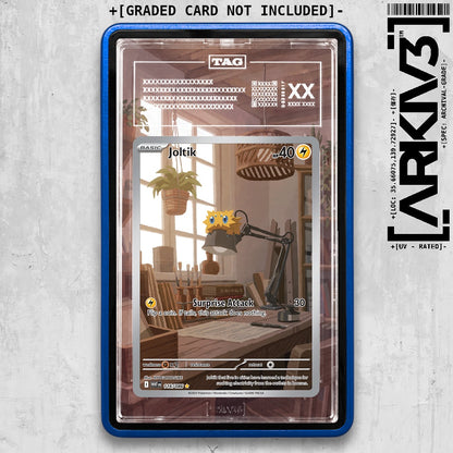 ARKIV3 TAG graded front - Blue