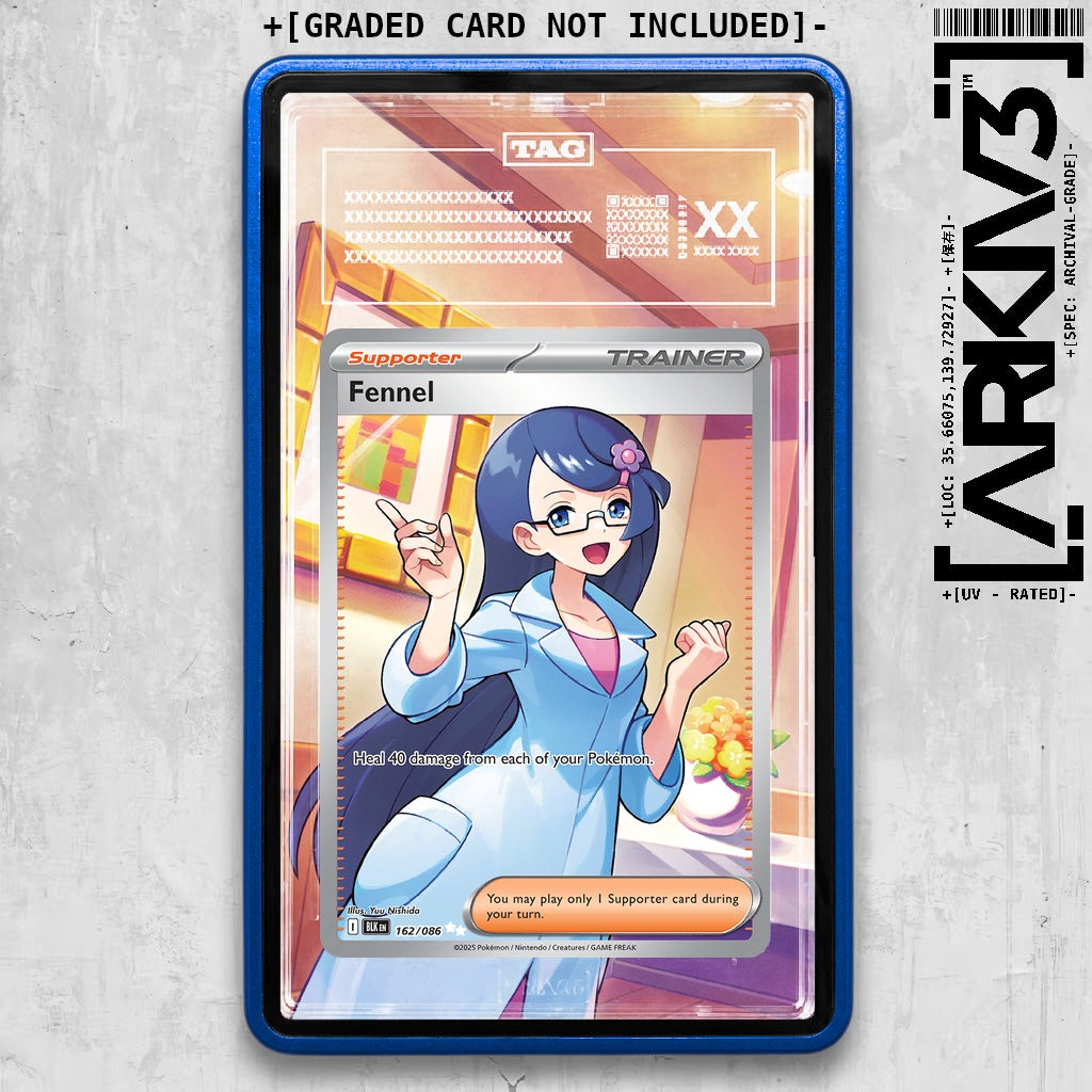 ARKIV3 TAG graded front - Blue