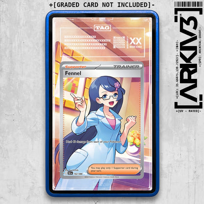 ARKIV3 TAG graded front - Blue