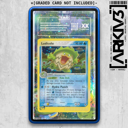 ARKIV3 TAG graded front - Blue