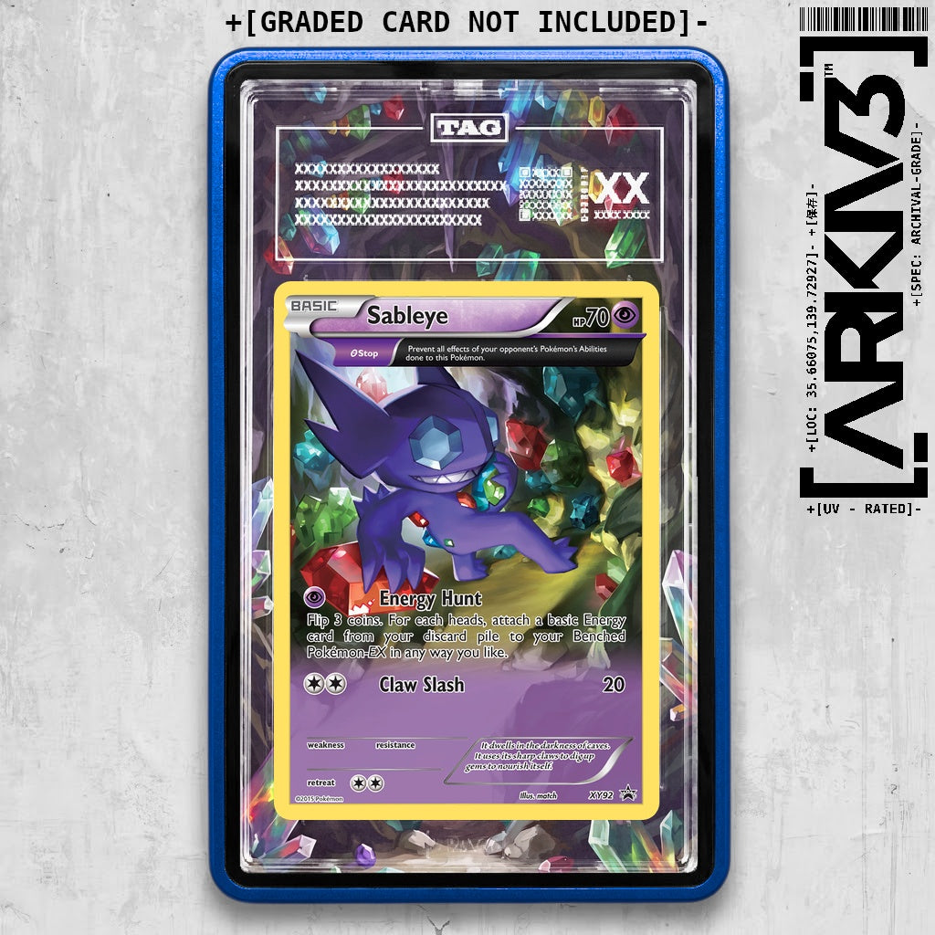 ARKIV3 TAG graded front - Blue