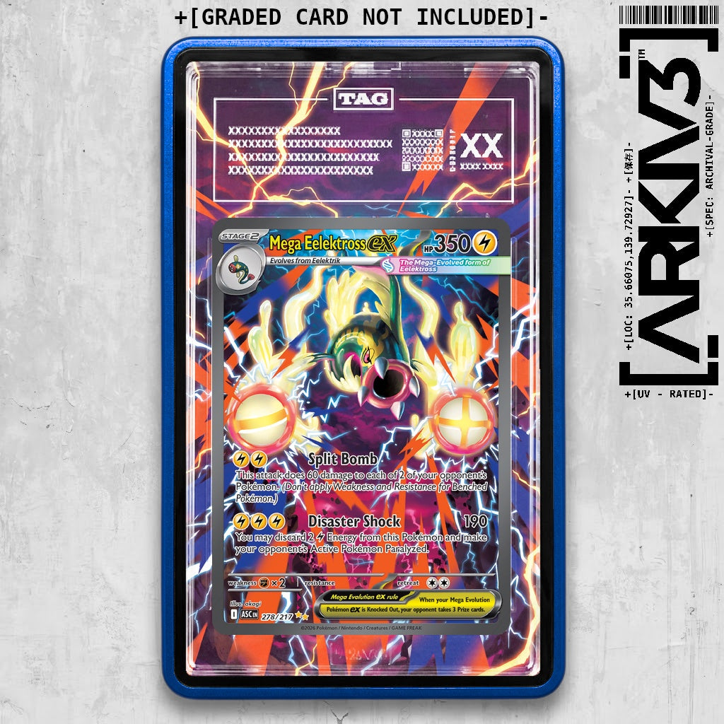 ARKIV3 TAG graded front - Blue