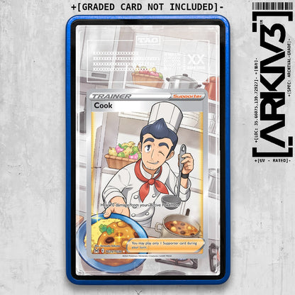 ARKIV3 TAG graded front - Blue