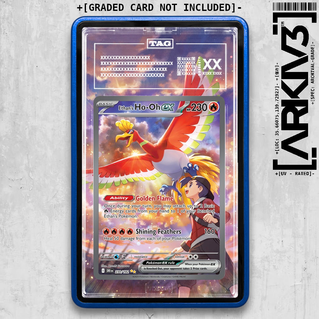 ARKIV3 TAG graded front - Blue