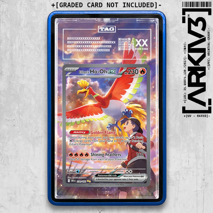ARKIV3 TAG graded front - Blue