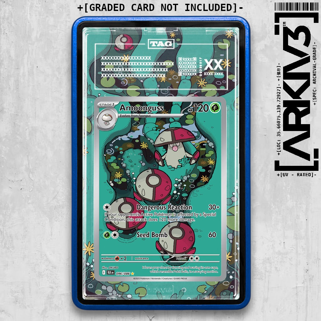 ARKIV3 TAG graded front - Blue