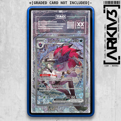 ARKIV3 TAG graded front - Blue