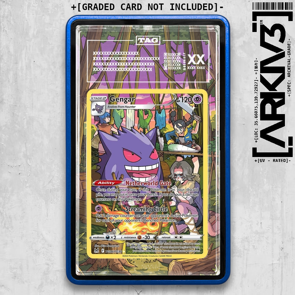 ARKIV3 TAG graded front - Blue