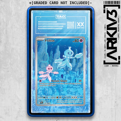 ARKIV3 TAG graded front - Blue