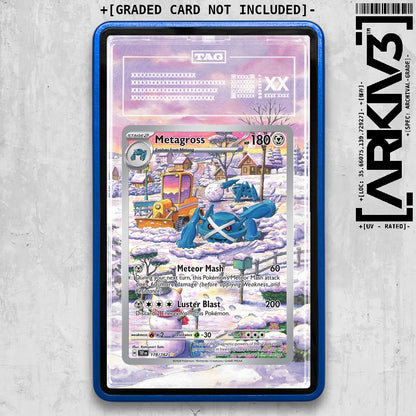 ARKIV3 TAG graded front - Blue