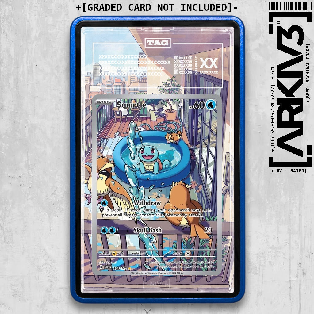 ARKIV3 TAG graded front - Blue