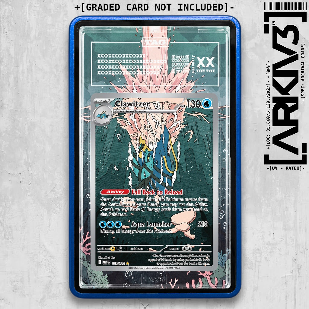 ARKIV3 TAG graded front - Blue