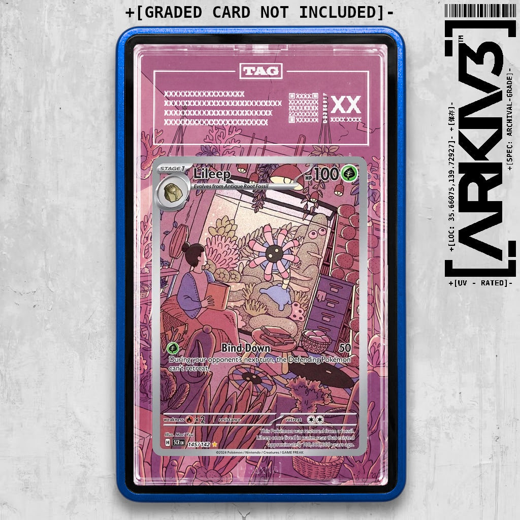 ARKIV3 TAG graded front - Blue