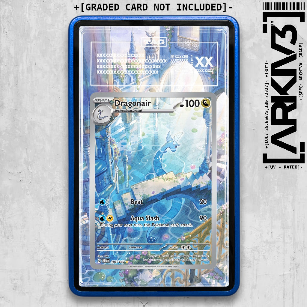 ARKIV3 TAG graded front - Blue