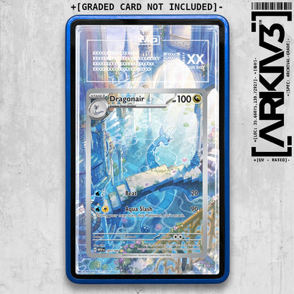 ARKIV3 TAG graded front - Blue