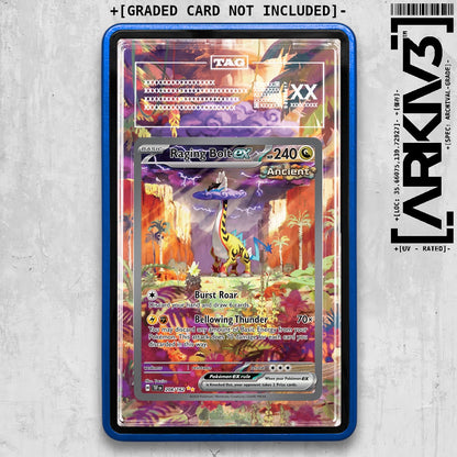 ARKIV3 TAG graded front - Blue