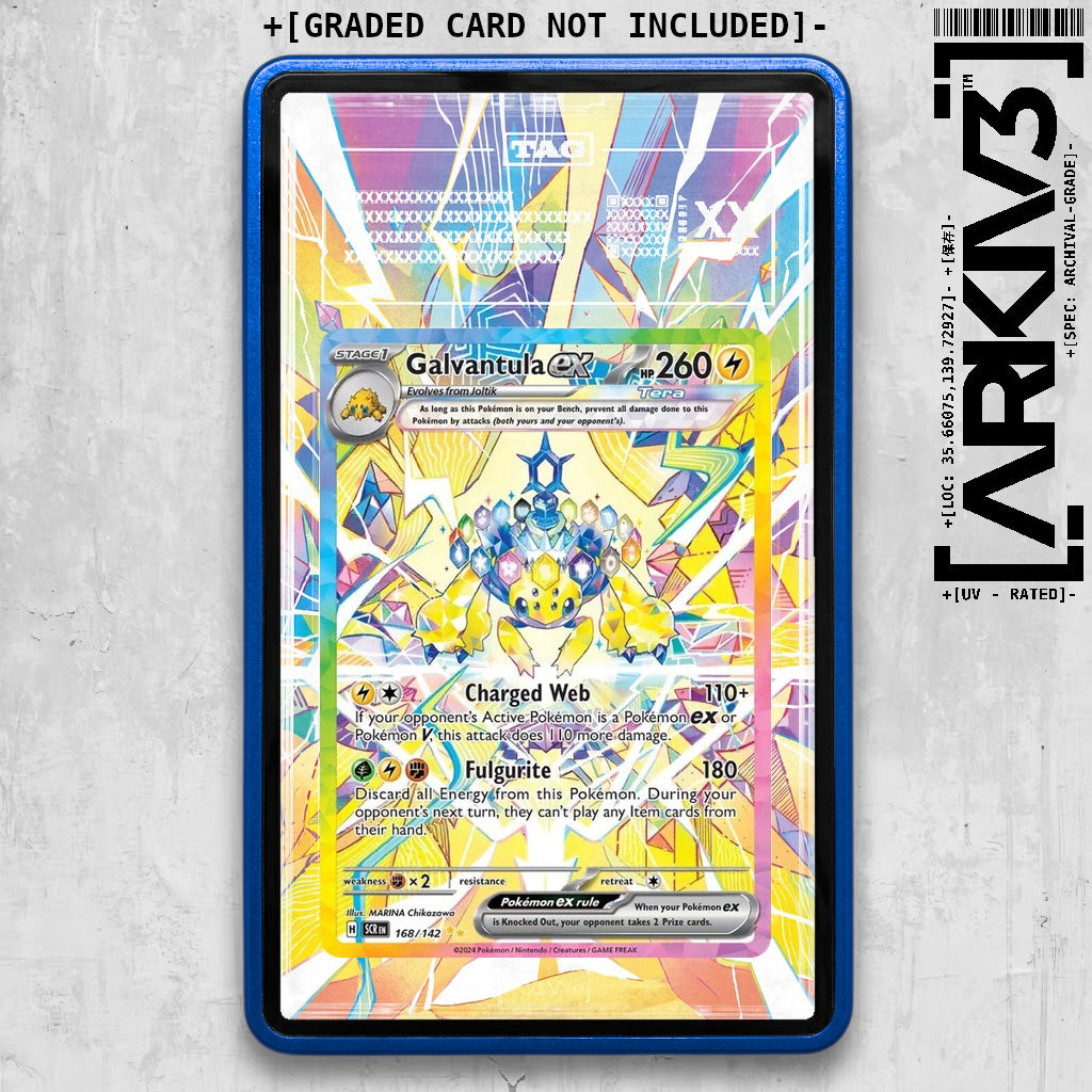 ARKIV3 TAG graded front - Blue