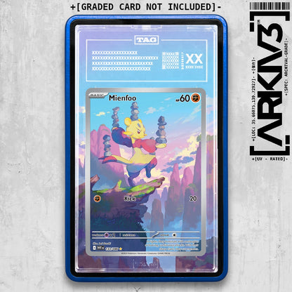 ARKIV3 TAG graded front - Blue
