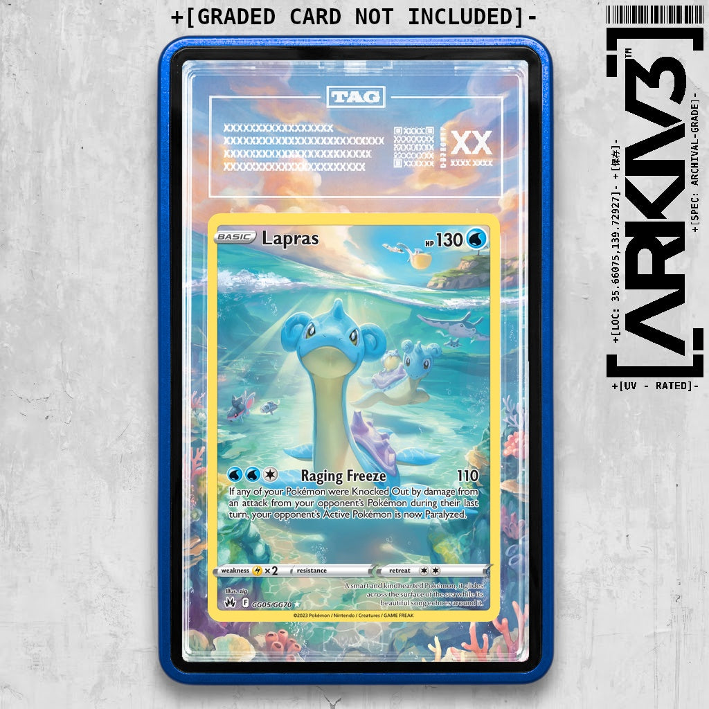 ARKIV3 TAG graded front - Blue