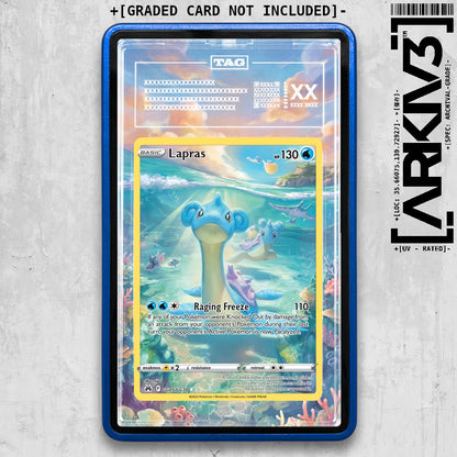 ARKIV3 TAG graded front - Blue