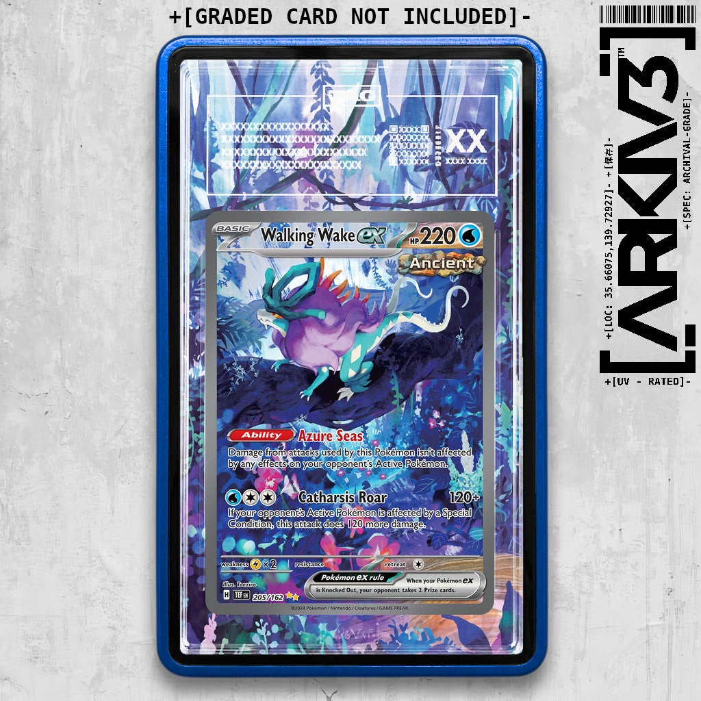 ARKIV3 TAG graded front - Blue