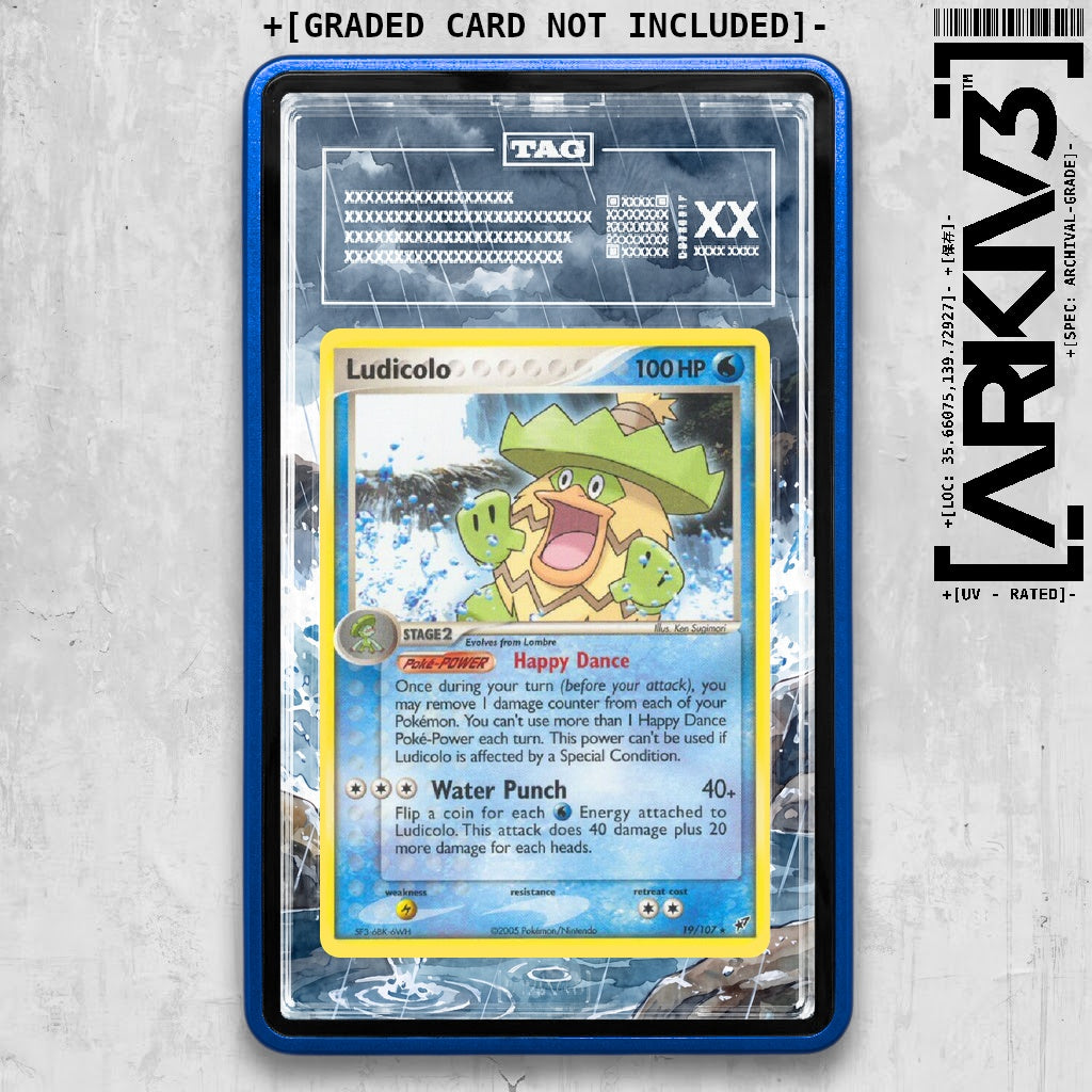 ARKIV3 TAG graded front - Blue