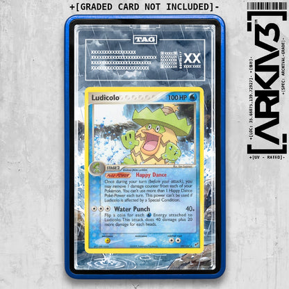 ARKIV3 TAG graded front - Blue