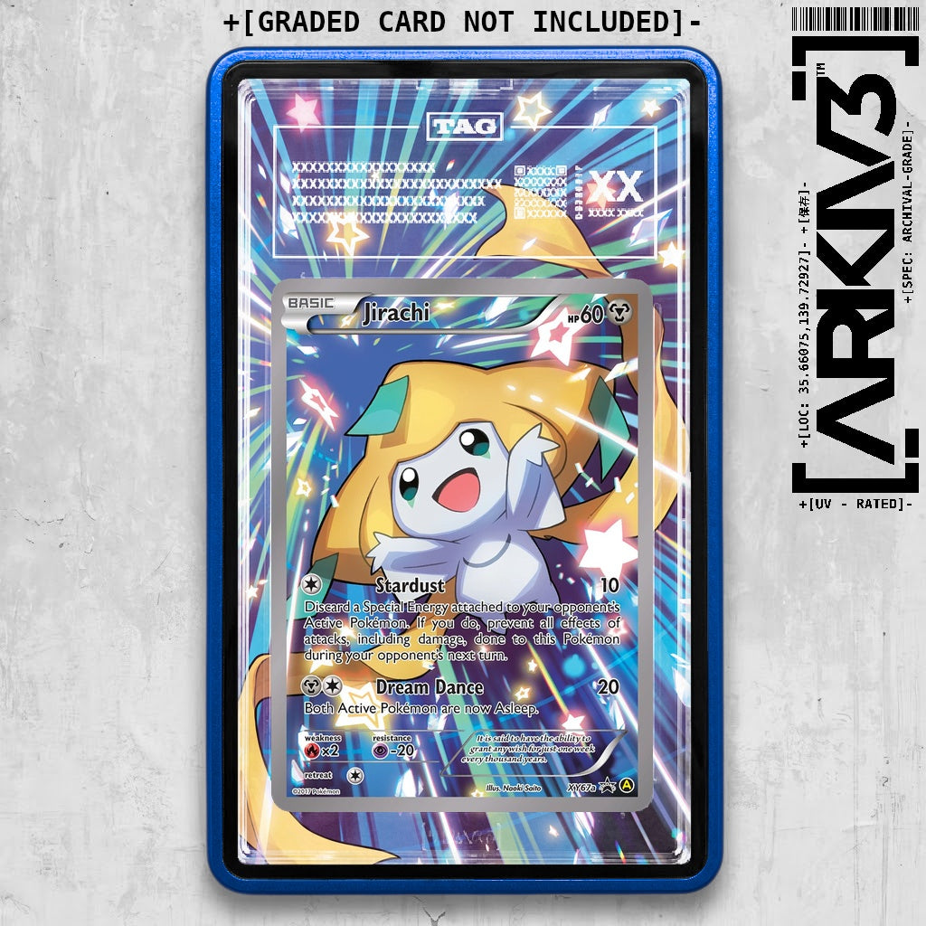 ARKIV3 TAG graded front - Blue